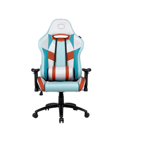 COOLER MASTER CALIBER R2 SEDIA DA GAMING REGOLABILE CON BRACCIOLI E CUSCINI ERGONOMICI MULTICOLORE